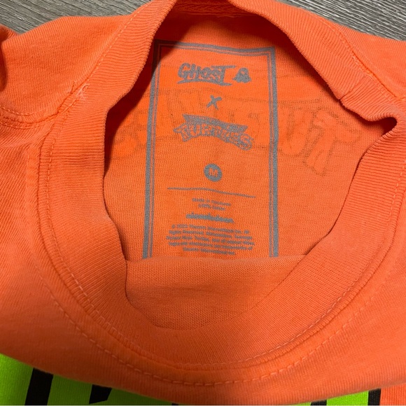 NWT Ghost x TMNT Michelangelo Shirt Sz M - Picture 3 of 5